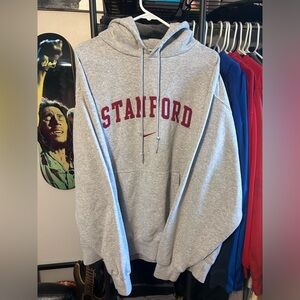 SOLD grey Stanford nike hoodie fits like mens L